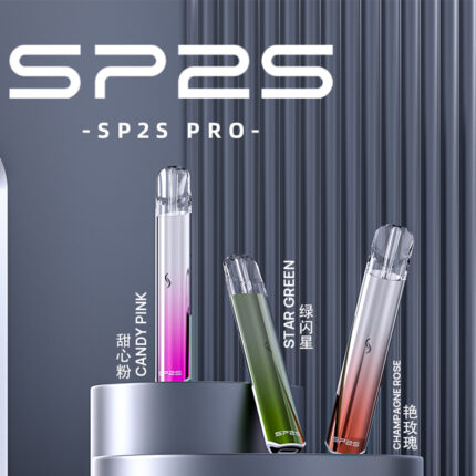 【台灣現貨】思博瑞原裝正品sp2s pro 國際版LED燈條設計 發光電子煙主機 通用 ILIA哩亞 悅刻一代 lana 皇冠ROYAL 煙彈